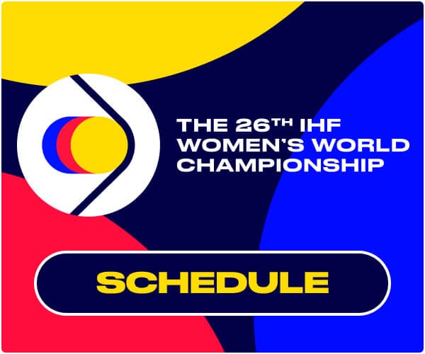 THE 26TH IHF WOMEN'S WORLD CHAMPIONSHIP SCHEDULE