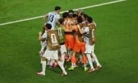 サウジアラビア対ウルグアイは引き分け