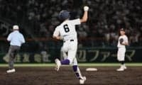 天理が夏50勝目 長尾13K完投