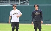 阪神 大竹 高橋ら指名練習に参加