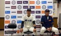 【ヒーローインタビュー】法政大学 ​加藤重雄監督・内海貴斗(④横浜)