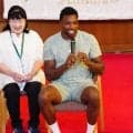 【陸上】「夢が実現する日は来る」ノア・ライルズが陸上教室、児童と直線対決も