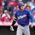 大谷翔平、第２打席は四球を選んで出塁　好機拡大するもベッツ投ゴロで無得点に終わる
