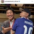 「朝５：３０にきたーー！！」森保監督登場に騒然「まさか」「旬過ぎてびっくり」「タフですね！」木梨憲武と２ショット