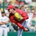 【広島】先発森下暢仁、５回３失点で降板　初回にいきなり２失点