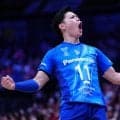 【バレー】大阪Ｂエース西田有志が止まらない　立ち上がりからサービスエースなど５連続得点