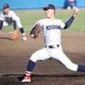 横浜の2年生左腕が今春選抜以来の復帰登板！｢戻ってきたからには成長した姿を見せたい｣…エース右腕を支える活躍に意欲【関東大会】