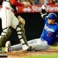 大谷翔平、爆速生還　NHK中継「ランニングHRにしてほしいですが」…記録協議→三塁打＋失策