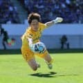 【広島】大迫敬介　Ｗ杯代表選出後の初戦で無失点「代表に恥じないプレーをと思っていた」