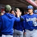 大量リードのドジャース大谷翔平　第５打席は左前打　佐々木朗希７回１失点