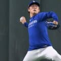 山本由伸　前日調整の姿が異様　薄暗い通路で独特シャドーピッチ　球団専属カメラマンが撮影　重要な首位攻防初戦で先発