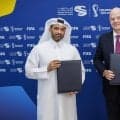 ２２年カタールＷ杯の大会運営ノウハウが２６年北中米Ｗ杯へ　スタッフを派遣　ＦＩＦＡと覚書締結
