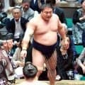若隆景、霧島との首位対決に敗れ１差に後退「また明日、自分らしい相撲を」