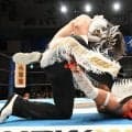 【新日本】デスペラードが豹の左ひざ徹底的に痛めつけ、身体能力制限してからヌメロ・ドス葬