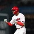 広島・前川が塁上で感情爆発　雄たけびは「勝手に出ました」今季初適時打が貴重な追加点　新井監督「良いヒット」