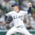 西武先発・佐藤爽の左肘に打球直撃のアクシデント　球場一時騒然　治療受けマウンドへ復帰、試合再開