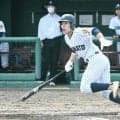 大船渡のトップバッターはクールに3安打　春の岩手県大会準決勝