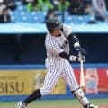 左手首骨折で戦列を離れていた立大・小林隼翔が復帰戦で１安打フル出場、大量５得点の口火に