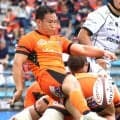 【ラグビー】東京ベイ、ＳＨ岡田一平が決勝トライ　５キャップ目の３２歳　大舞台に「変化を感じなかった」と強心臓ぶり発揮