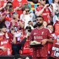リバプール遠藤航はベンチ入りも出番なし　今季限りで退団のサラーとロバートソンに大きな拍手
