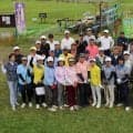 「第２２回南足柄市パークゴルフ協会設立記念大会」で男子山田俊男さん、女子露木一江さんがＶ　「大口河川敷パークゴルフ場」で開催