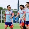 吉田麻也が日本代表に合流　「お客さんとして来ているわけではない」