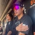 西田陸浮「緊張してます」　デビュー前に爆笑会見…背番号51は「ヤバいっす。変えた方がいい」