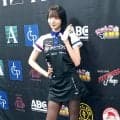 【K－1】プロ雀士岡田紗佳がスペシャルラウンドガール、大会印象は「チーホーばっかりでしたね」