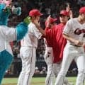 【広島】交流戦初勝利！新井監督「粘りながらよく投げてくれた」先発床田をたたえる／一問一答