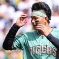 真鍋球審 阪神・森下の退場理由を説明
