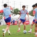 【日本代表】「俊輔塾」1号の後藤啓介「ステップだったり、助走距離とか角度とか」教えを語る