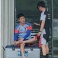 【Ｗ杯】遠藤航、メキシコでの事前合宿４日目で初めてグラウンドに姿を見せ「大丈夫です」　練習は別メニュー調整続く