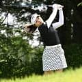 首位と2打差2位タイの政田夢乃「もっと上を目指していきたい」今季5度目のトップ10入り