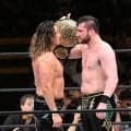 辻陽太とカラム・ニューマンがＩＷＧＰヘビー級王座前哨戦で熱戦「世界中に行ってやる」