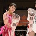 女子プロレスで驚異のダブルジャイアントスイング！渡辺未詩が２人まとめてぶん回す【東京女子】