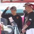 巨人　田中将大と則本昂大が古巣の楽天ナインと再会　前日に仙台で「巨人投手会」も開催　「将大さんご馳走様でした！」