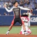 【オリックス】競輪Ｇ１・９度制覇の古性優作が始球式登板　京セラDで２年連続ノーバン成功