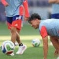 【日本代表】前日“初ゴール”塩貝健人「気持ちで勝てば、勝てる」ファンダイク攻略宣言
