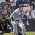 大谷翔平がスキーンズと今季初対戦　昨季サイ・ヤング賞右腕に対して２打席目は３球連続の１５６キロで空振り三振　２打席連続で凡退