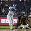 ドジャース劇的大勝！　大谷翔平は１安打２打点でＯＰＳリーグ１位キープ　１１日の投打出場へ途中交代　打線は七回に１５人１０得点猛攻