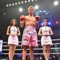 【ボクシング】井上尚弥の前で！高校３冠・片岡叶夢がTKO勝ちデビュー「しっかりKOと…」
