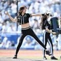 「あしなが！！」ロッテ戦グラウンドに美女トリオ登場　「今日のことは孫にｗ」お揃いコスチュームで魅了