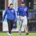 鈴木誠也は「右膝の違和感」で負傷交代、カウンセル監督「明日どう感じるかが重要」