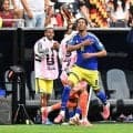 【Ｗ杯】初出場キュラソーが歴史的初ゴール！ドイツに先制許すも同点に追いつく…人口１５万人の最小国　サポーターも喜び爆発