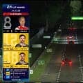 ル・マン24時間、深夜0時過ぎに「320km/h超え」トヨタ爆走！ 迫るキャデラック…“超ロングストレート”で捉えた狂気の光景