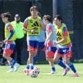 追加招集の町野修斗が得点「大きな１点ですし、本番でも取れるようにしっかり準備したい」
