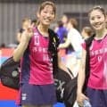 志田千陽の激レアキャップスタイルが「やっぱり小顔」松山奈未＆山口茜との古巣３ショにファン感動「別々になっても」「大好きな３人」