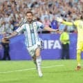 【Ｗ杯】３８歳メッシ記録ずくめ“伝説”の初戦　Ｗ杯最年長ハット、歴代最多タイ１６得点、初６大会連続出場…