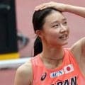 「小雪さんに似てます！」「オーラが凄まじい」モデルもこなす美しきハードラー　うっすら腹筋見せて清楚な笑顔　陸上ウェア姿でのギャップに反響