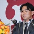 小笠原慎之介、巨人入団は「大変光栄」　2年ぶりのNPB復帰…軽快トーク健在「緊張しています」